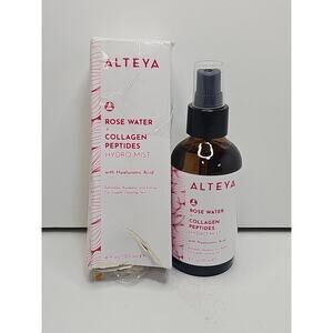 Alteya Rose Water + Collagen Peptides Hydro Mist 4oz